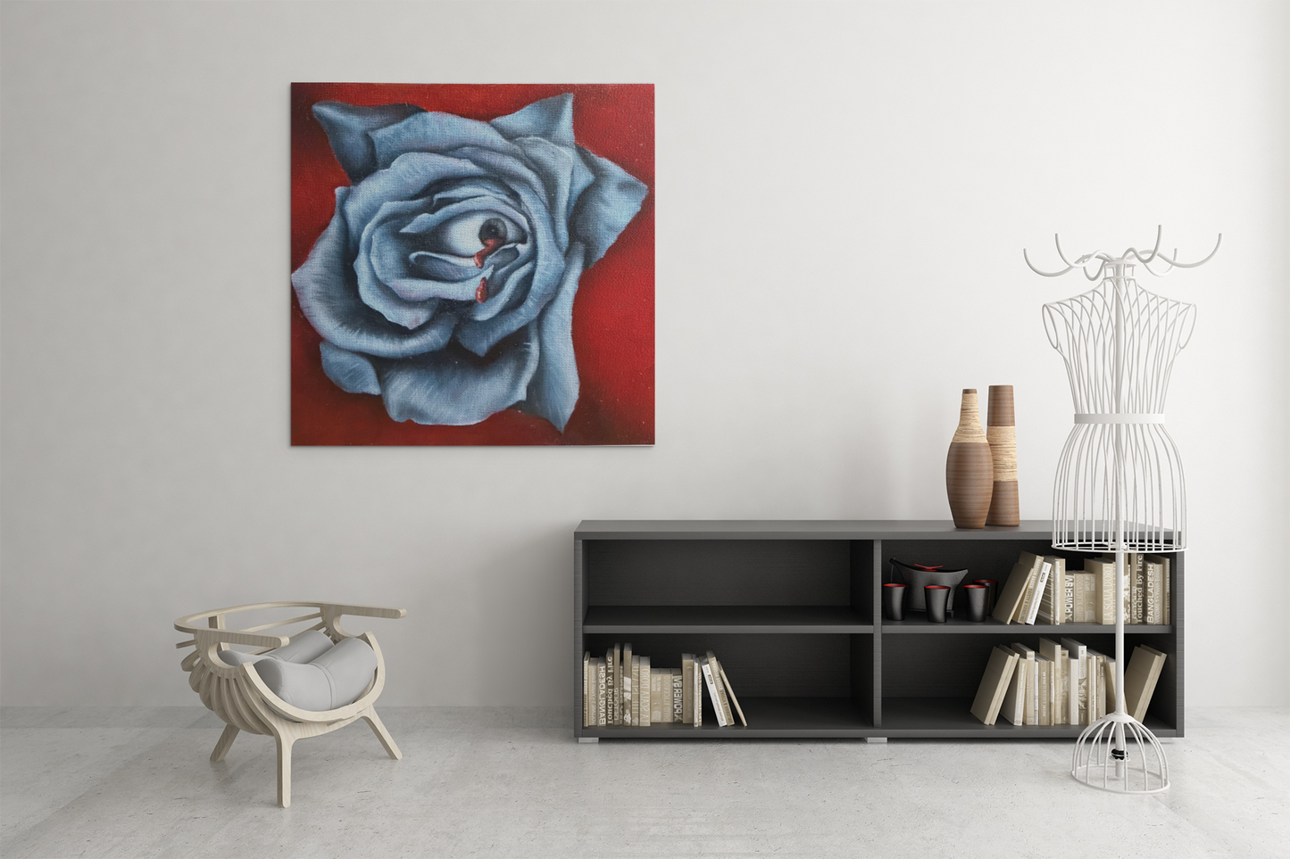 "Eye and Rose" Giclée Fine Art Print